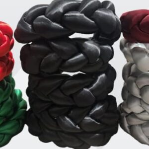 Braided head gear